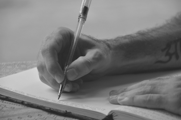 aca payroll person writing