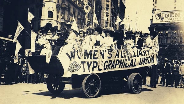 union dues check off parade
