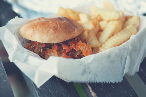 employee lunch breaks burger