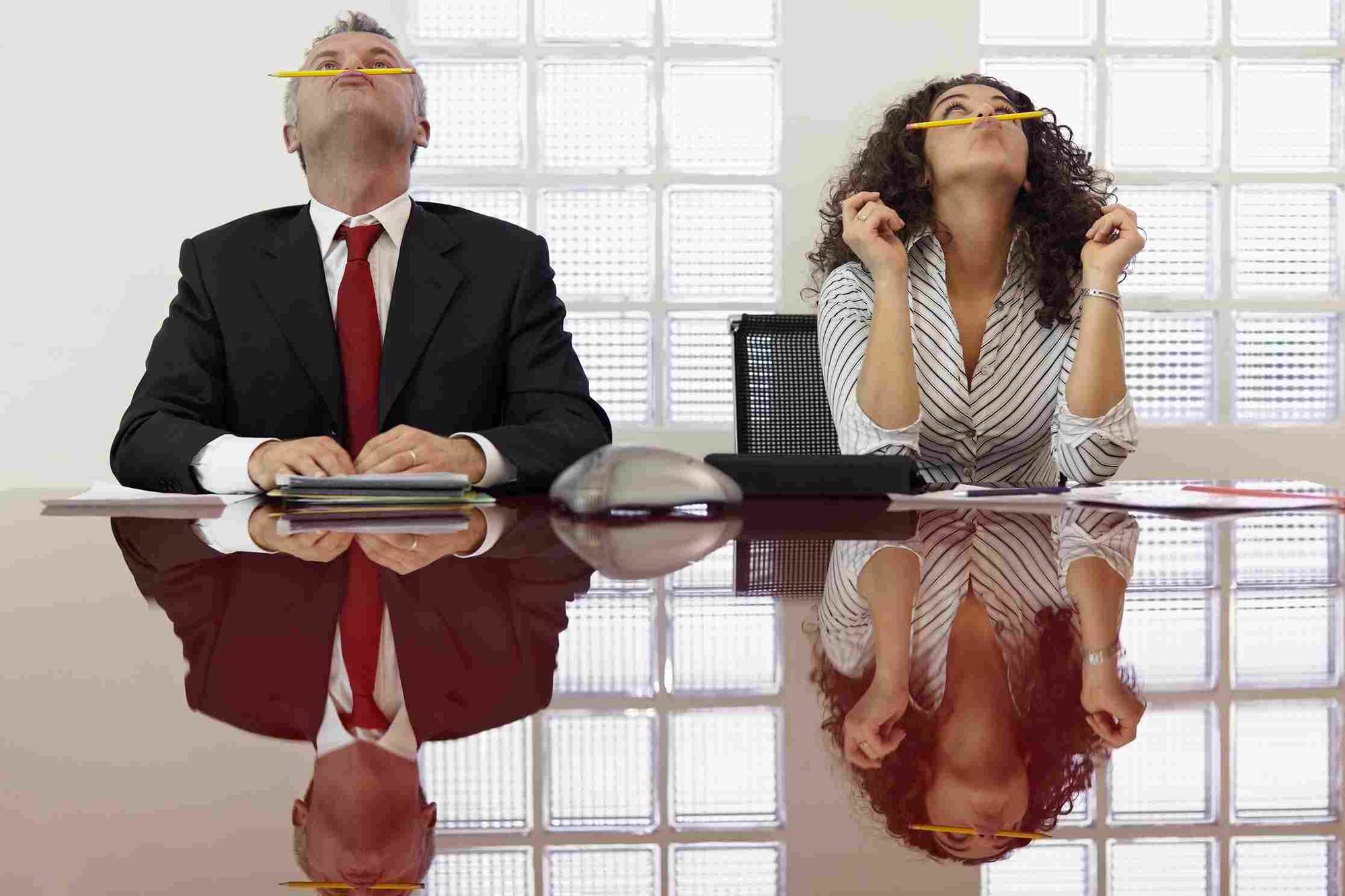 productive meetings people sitting