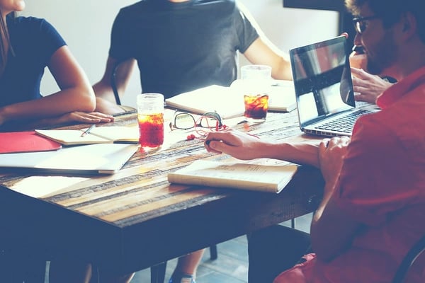 employee termination process people sitting