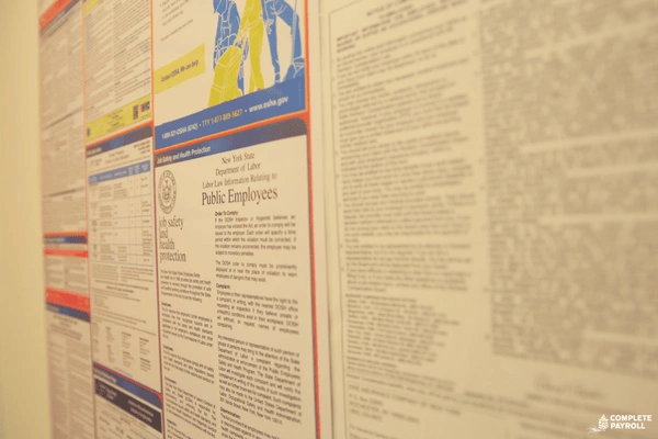 labor law poster requirements bulletin