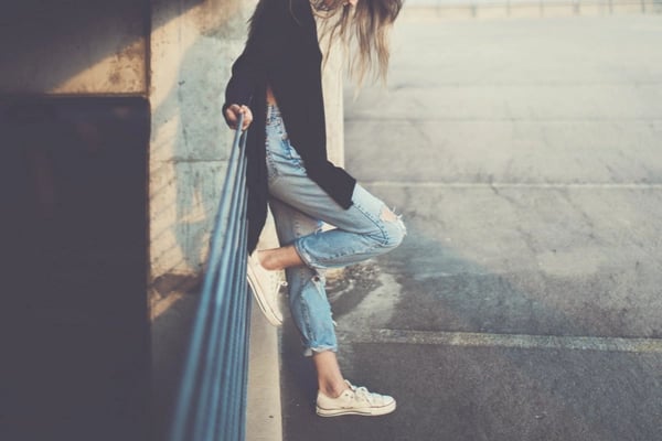 attendance issues girl standing
