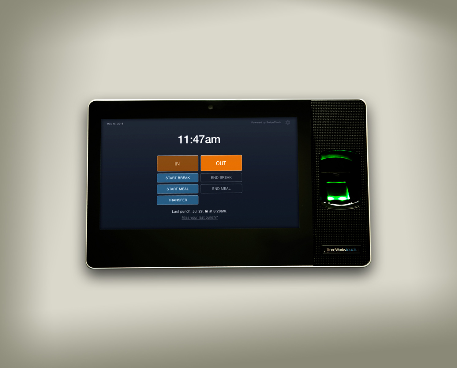 swipeclock timeworks plus app