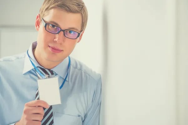 timekeeping badge system for employees 