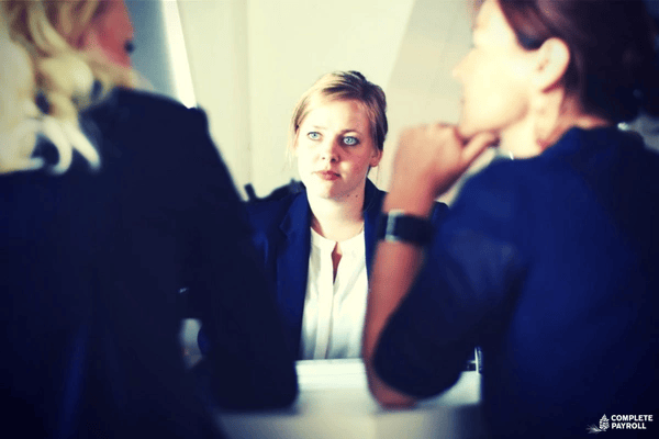 employee vs independent contractor women talking