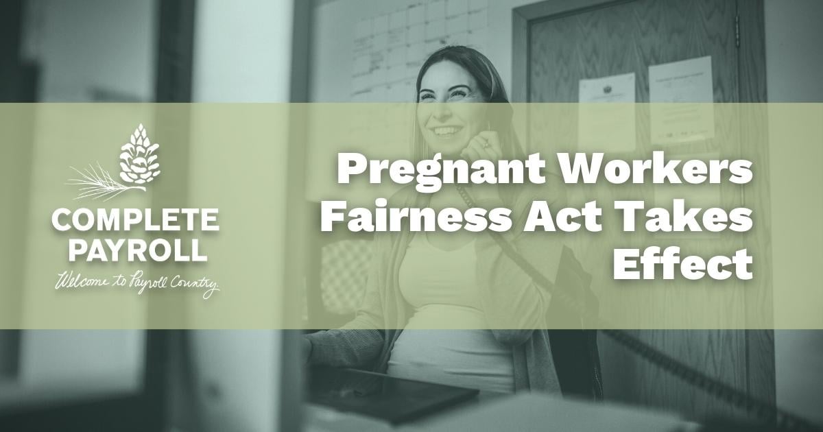 Pregnant Workers Fairness Act Takes Effect