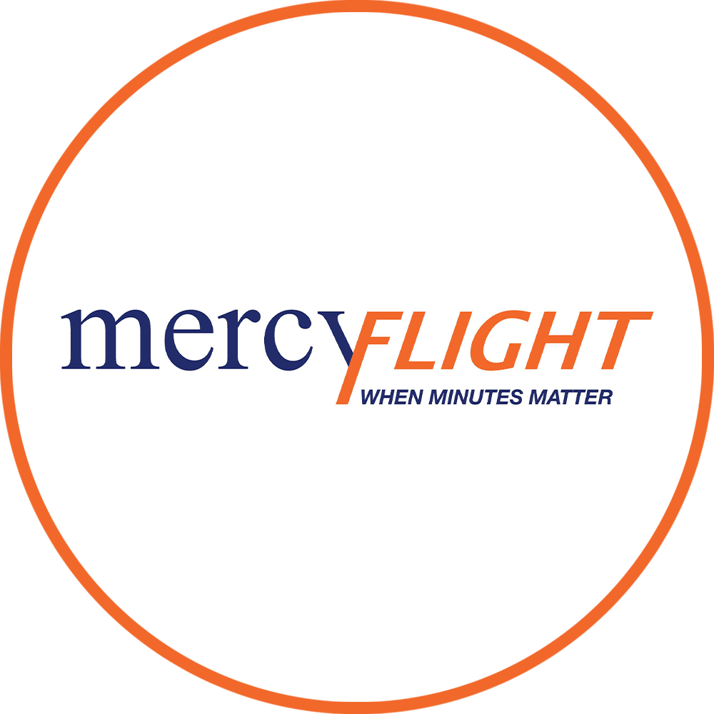 mercy flight client testimonials logo