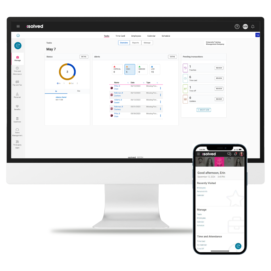 isolved_Time & Labor Mgmt_mockup - desktop & mobile_xparent