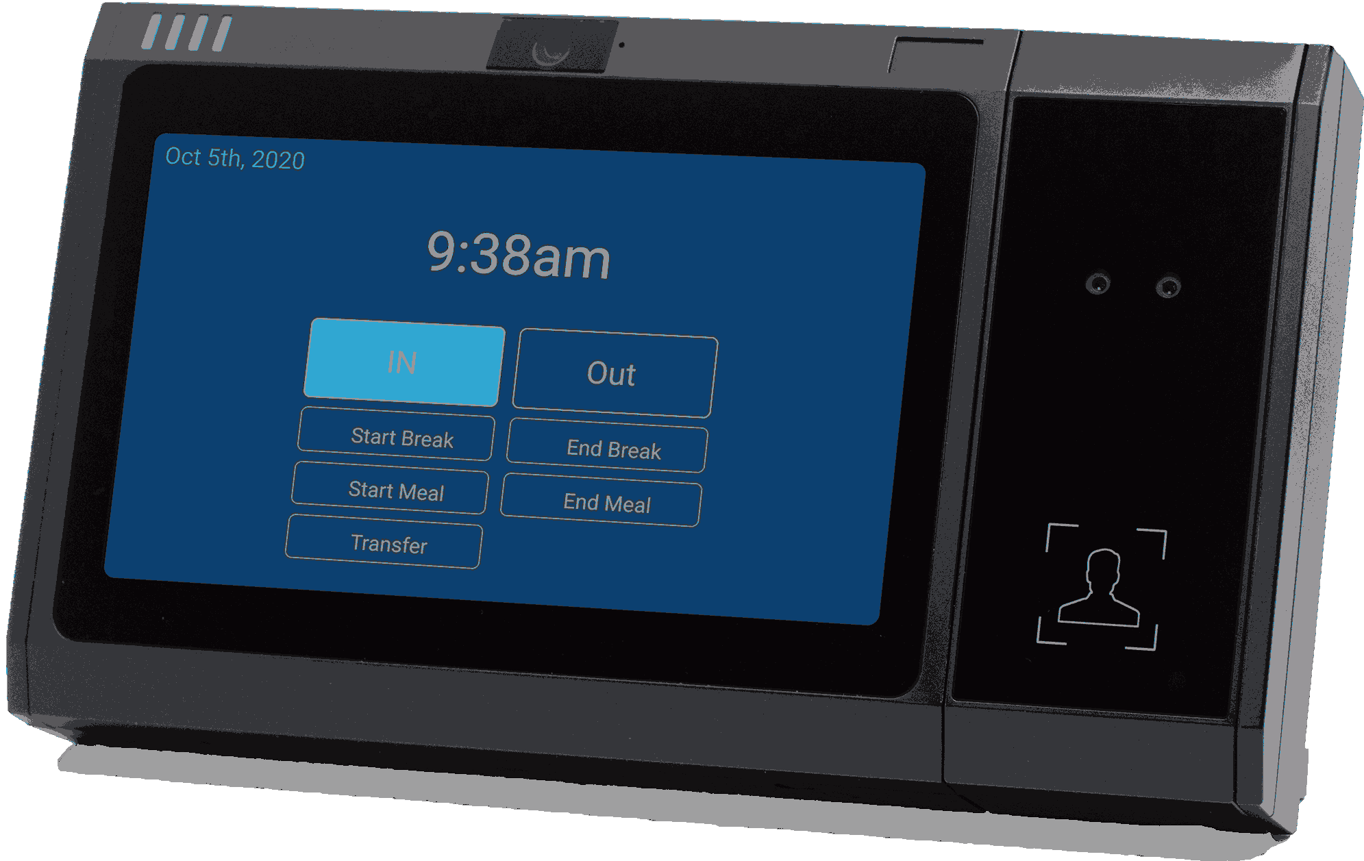 payday time clock biometric